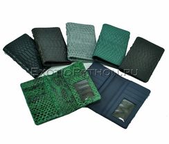 Обложка для документов из кожи питона AC-41