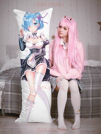 Дакимакура Рем Резеро арт. 0196