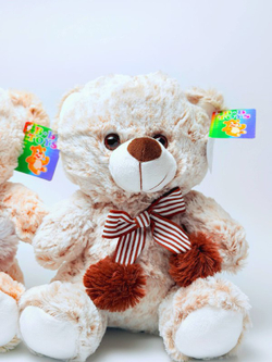 Мягкие игрушки "Мишки" 25 см оптом