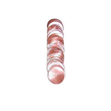 Гирлянда на нитях "Кружочки", Металлик Розовое золото, 5 см*4,5 м.