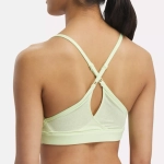 Топ спортивный женский Reebok LUX STRAPPY SPORTS BRA (Салатовый)