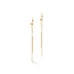 Серьги Coeur de Lion Beige-Gold 4310/21-1016