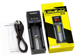 Зарядное устройство LiitoKala Lii - S1, на 1 аккумулятор. Умный зарядник Liito Kala