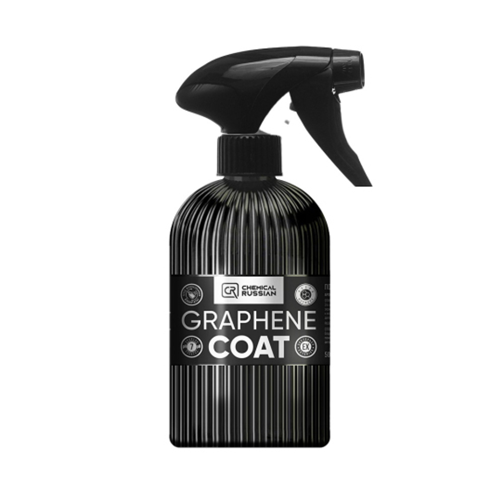 Graphene Coat - покрытие для мощного гидрофоба и блеска с графеном, 500 мл