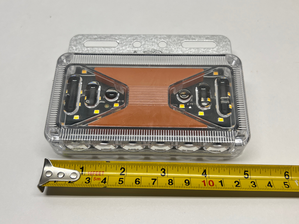 12V / Боковые Светодиодные габаритные фонари, 12 вольт, оранжевый, СуперЛед (за 1 шт.) -