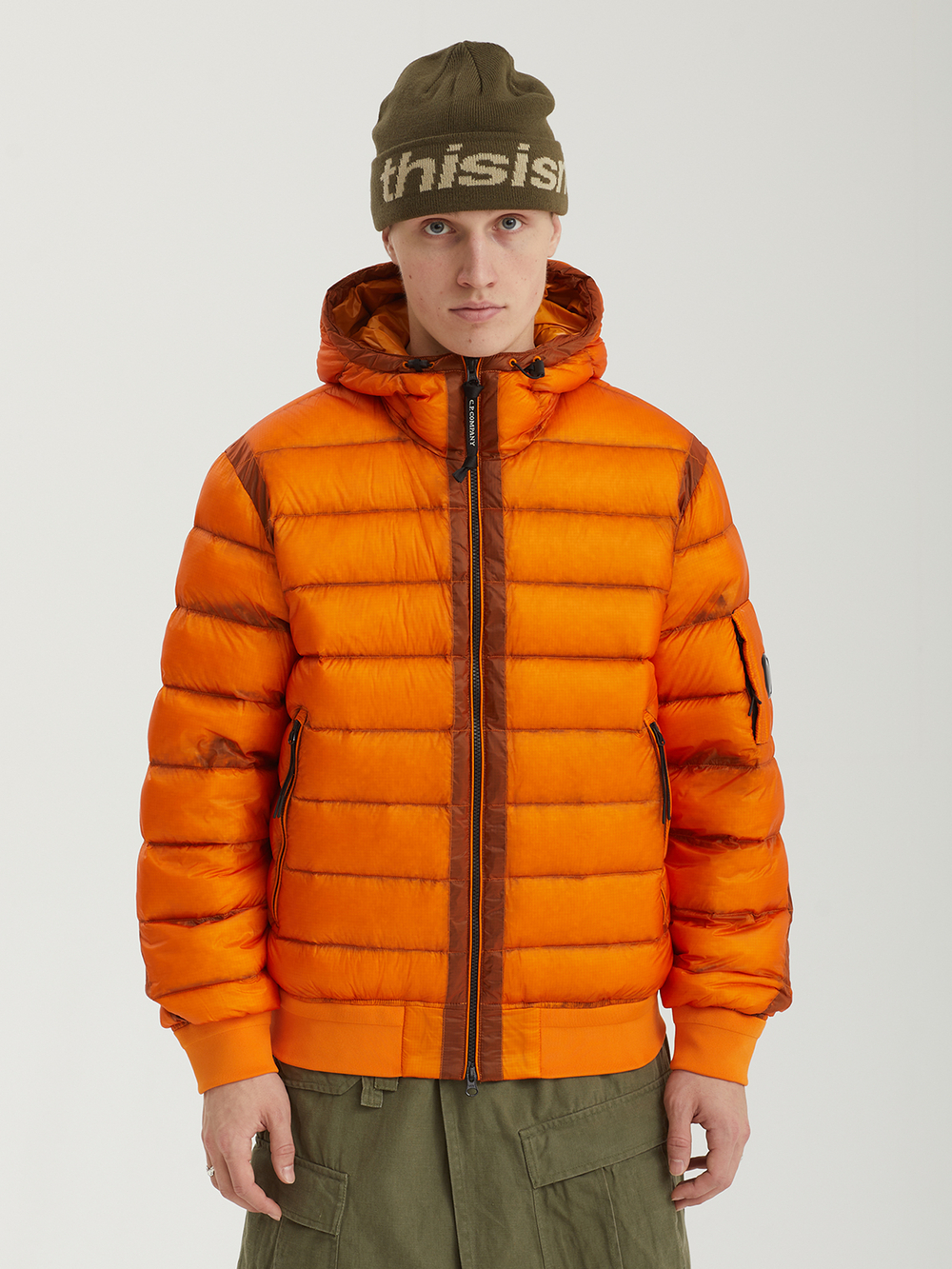 Мужской Пуховик In Dd-shell