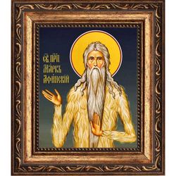 Марк Афинский, Фракийский Преподобный. Икона на холсте.