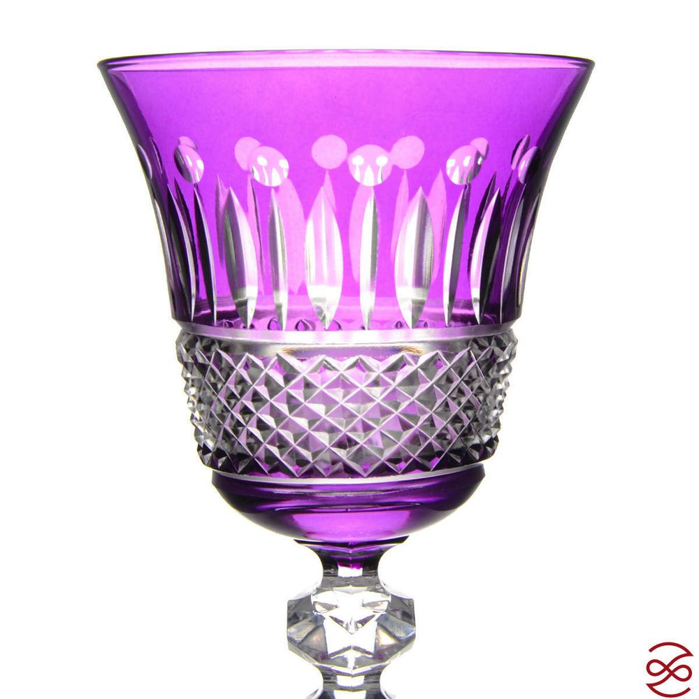 Набор бокалов Crystalite Bohemia Laura/Falco violet 170мл (6 шт)