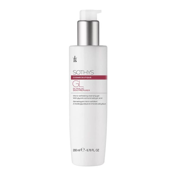 Мультиактивный очищающий гель для лица Glysalac Skin Preparer, Sothys, 200 мл
