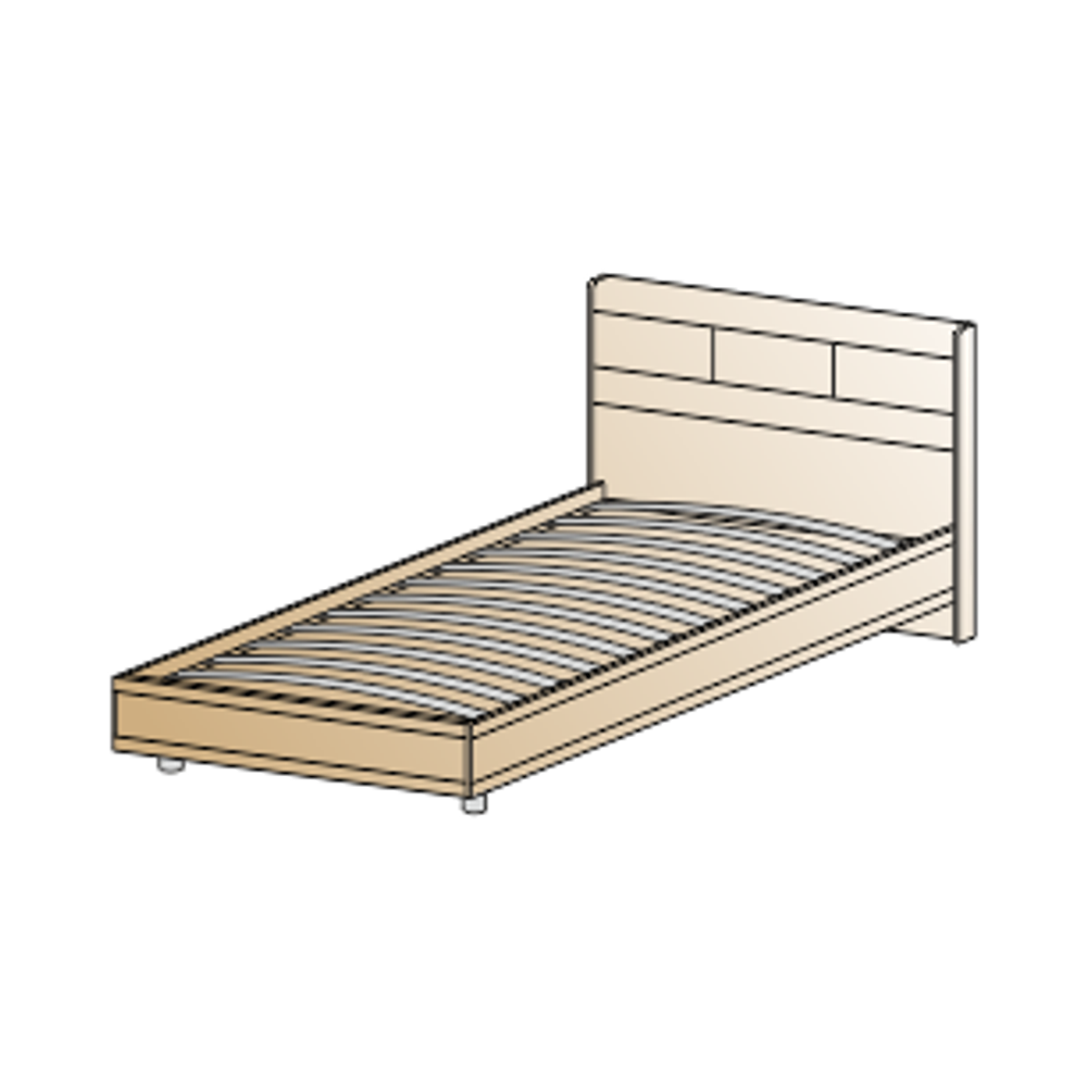 КР-2805 кровать (0,9х1,9)