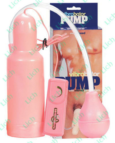 Мощная розовая вибропомпа для Него