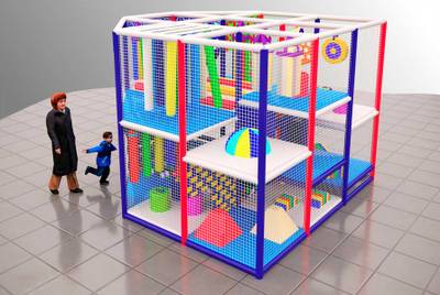 Детский игровой лабиринт «Рыбкино царство»