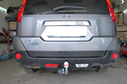 Фаркоп Nissan X-Trail T31 2007-2014, условно-съемный,(без электрики) Трейлер.7711