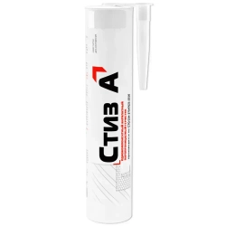 Герметик СТИЗ А, 310 мл, для установки окон, Паропроницаемый, белый