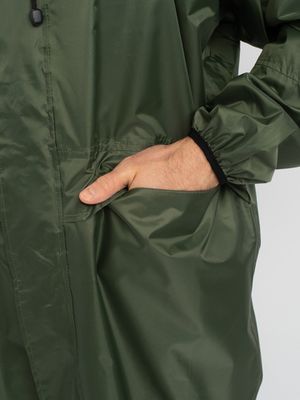 Плащ ВВЗ ткань Таффета PVC (20000мм) цвет Зеленый