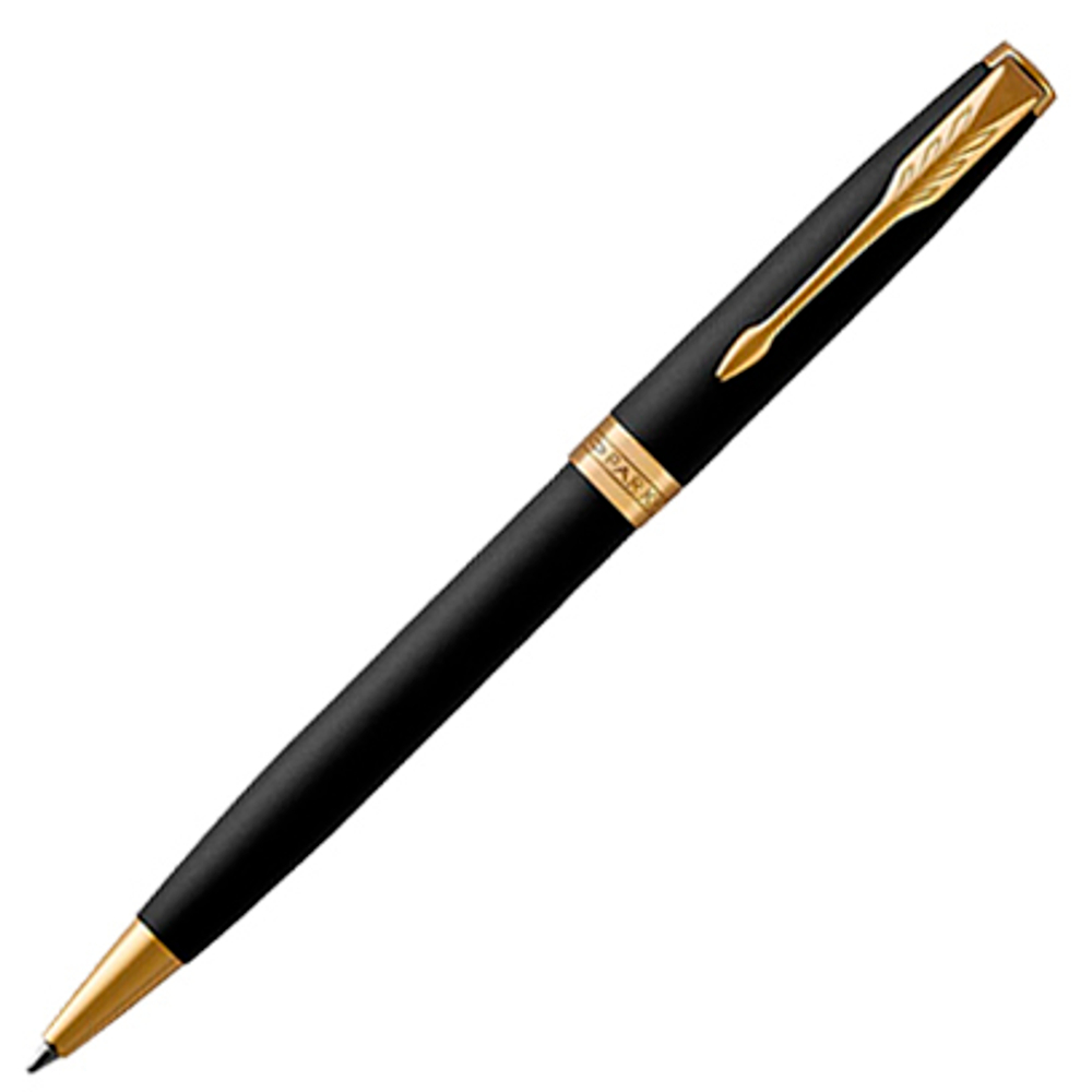 Parker Sonnet Core - Matte Black GT, шариковая ручка, M, BL