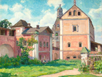 "Симонов монастырь", Васнецов А. М., картина для интерьера (репродукция)