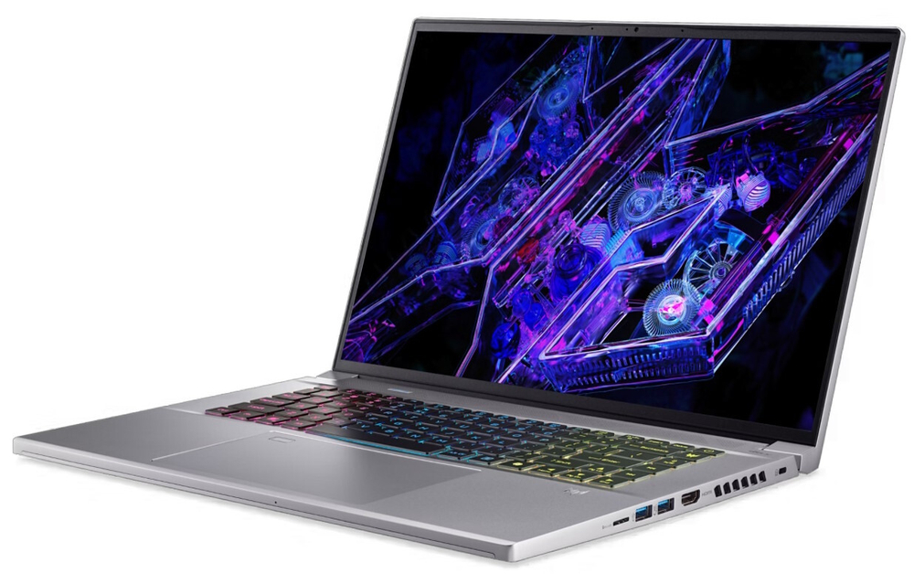 Ноутбук  Acer Predator Helios PTN16-51-72K6 16 ", Core Ultra 7, 16 Гб RAM, 1 Тб SSD, GeForce RTX 4060, Серебристый