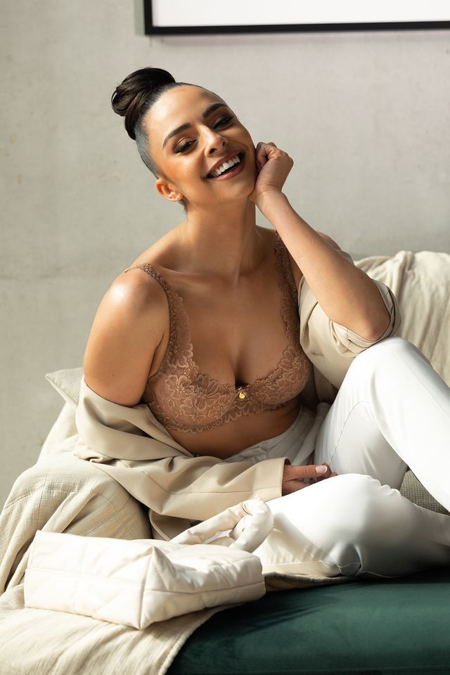 Роскошный бюстгальтер Carmela цвета капучино