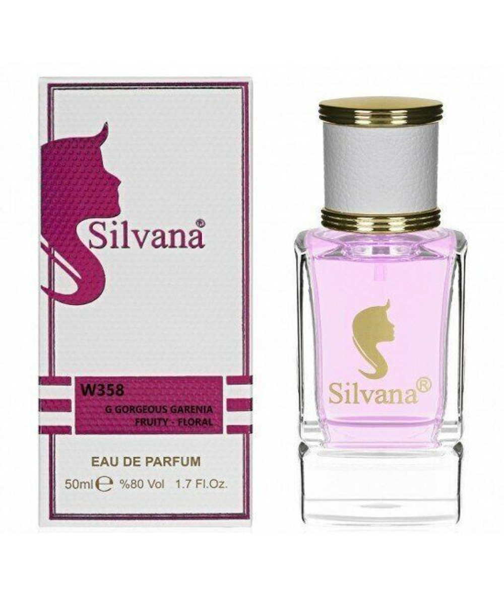 SILVANA 358 G. Gorgeous Garenia Fruity (Gucci Flora Gorgeous Gardenia Limited Edition) for women 50 ml.