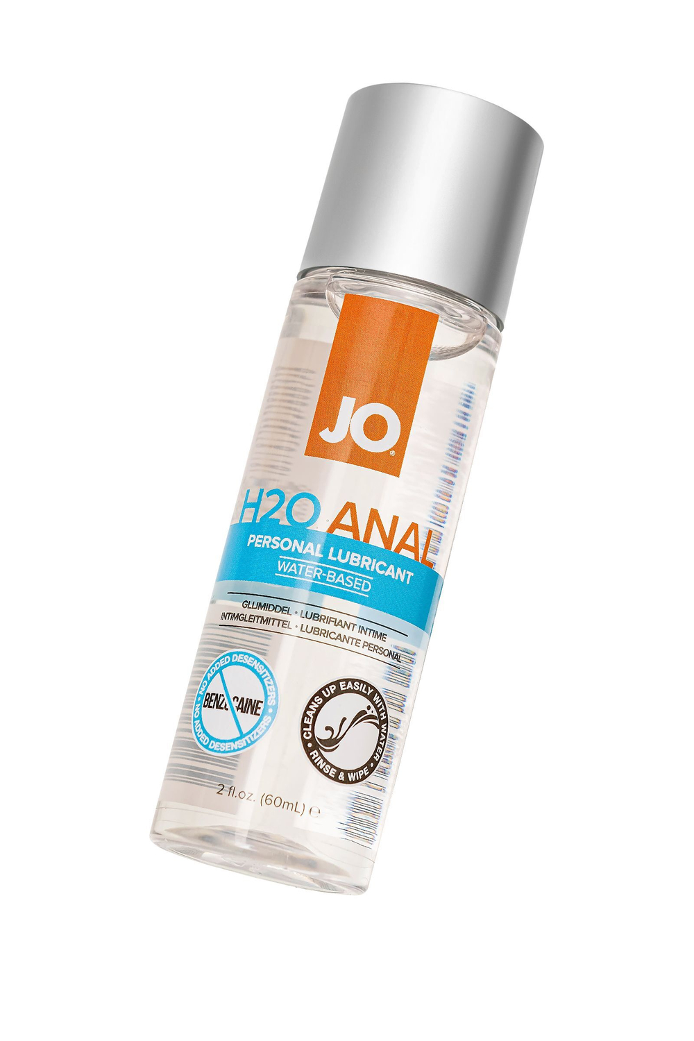 Анальный лубрикант на водной основе JO Anal H2O - 60 мл.