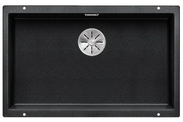 Кухонная мойка Blanco SUBLINE 700-U SILGRANIT отводная арматура InFino