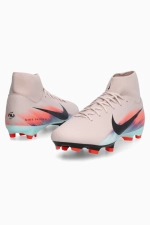 Бутсы Nike Zoom Mercurial Superfly 10 Academy FG/MG - розовый
