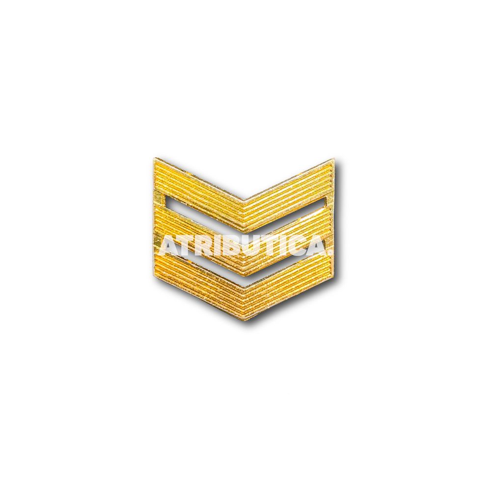 Знак Различия ( Лычка ) На Погон Сержант Золотистый | ATRIBUTICASTORE.RU
