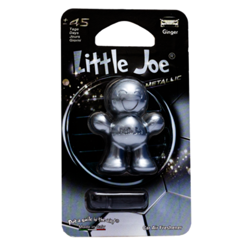 Little Joe Metallic Имбирь (Ginger) silver Ароматизатор.