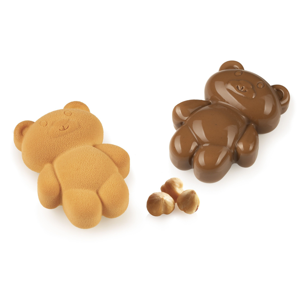 Форма силиконовая Teddy bear 68 (Мишка Тедди), Silikomart, Италия