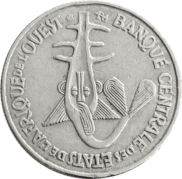 50 франков 1972-2011 Западная Африка (BCEAO) VF-XF