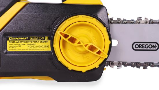 Аккумуляторная цепная пила CHAMPION CSB1811 (без АКБ и ЗУ)