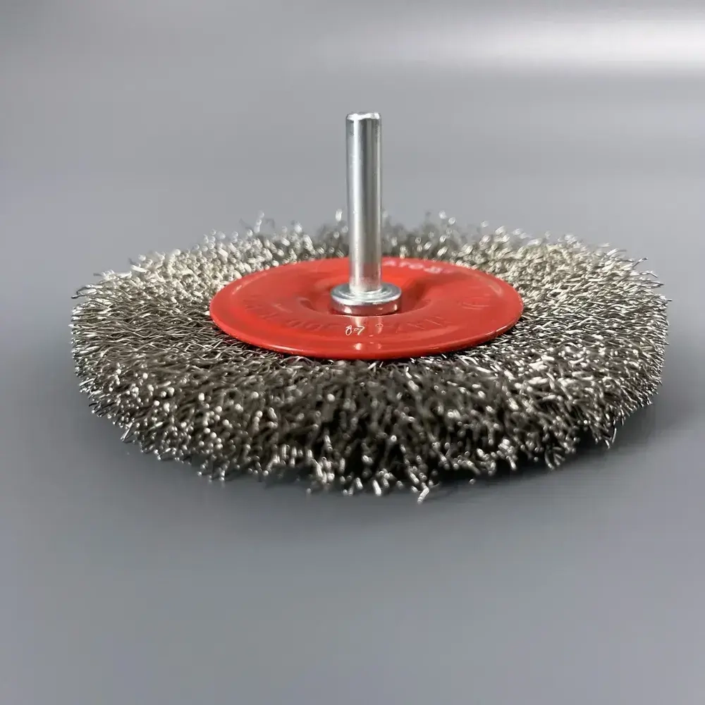 Корщетка для шуруповерта и дрели, дисковая, 100мм, нержавейка