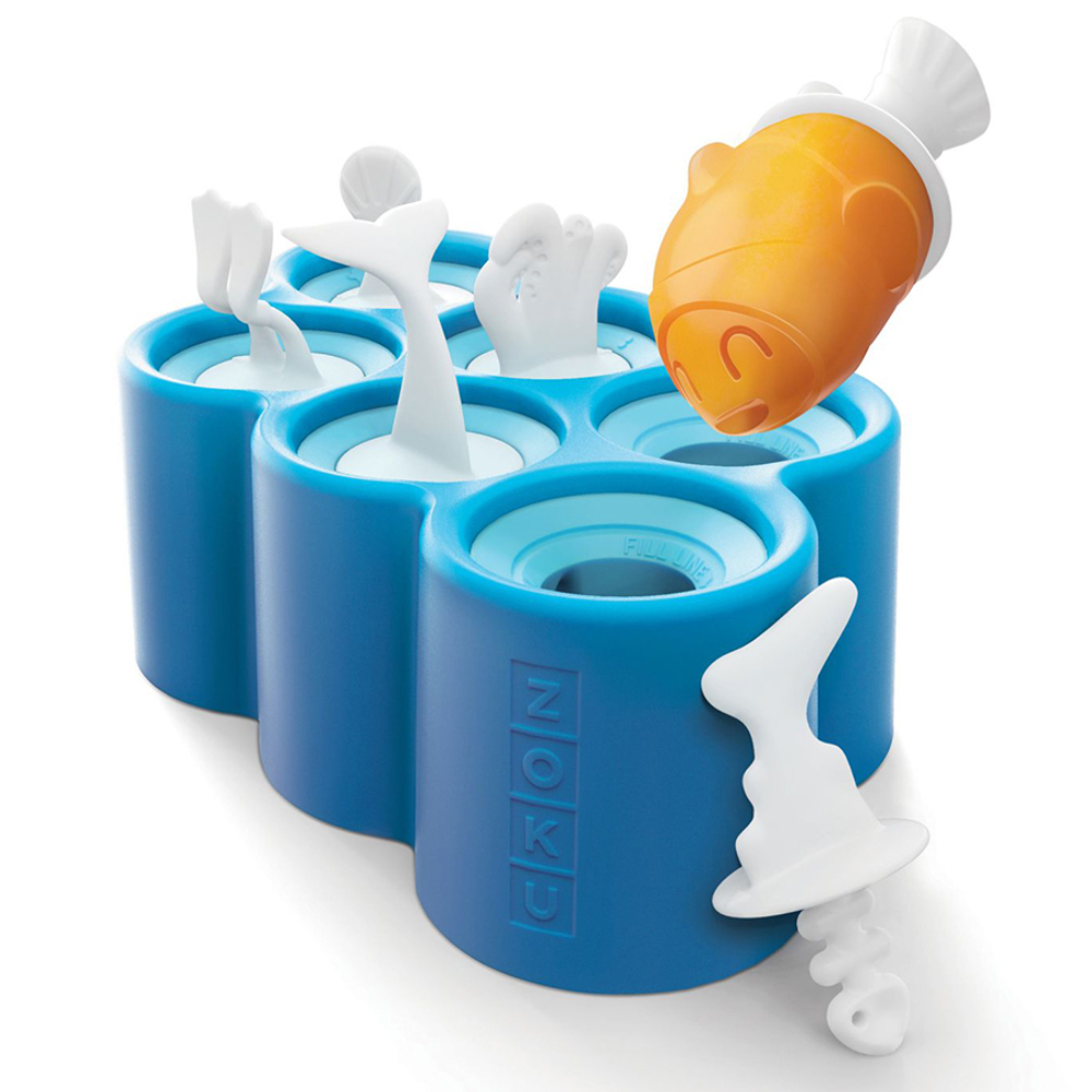 Форма для мороженого Fish 6 шт. Zoku