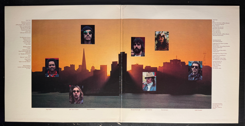 The Doobie Brothers ‎– Takin' It To The Streets (США 1976г.)