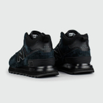 Кроссовки New Balance 574 Mid Navy Black with Fur Wmns