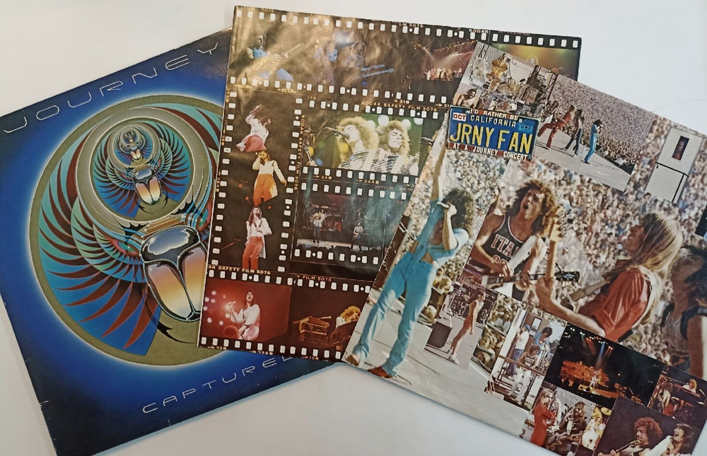 Винтажная виниловая пластинка Journey Captured 2LP (Germany 1981)