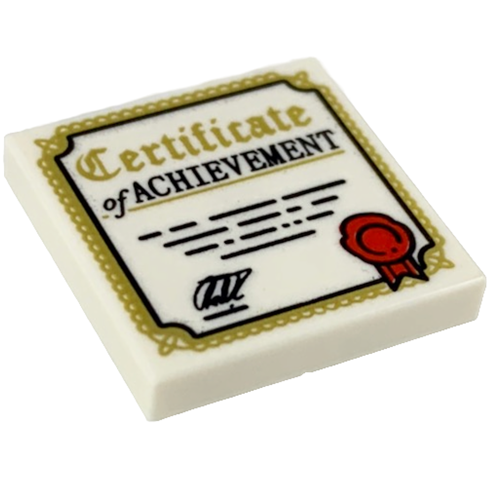 Сертификат о достижении 3068pb1209