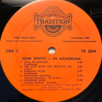 Josh White - In Memoriam (США 1970г.)