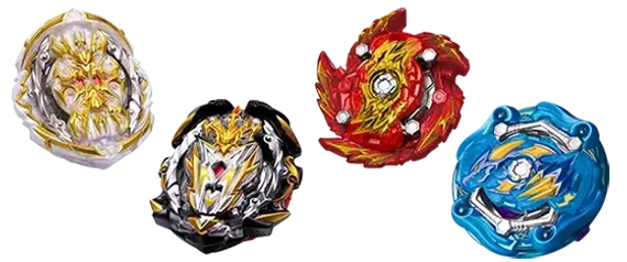 Набор из 4-х волчков Gatinko Customize Set B153 GT от Takara Tomy