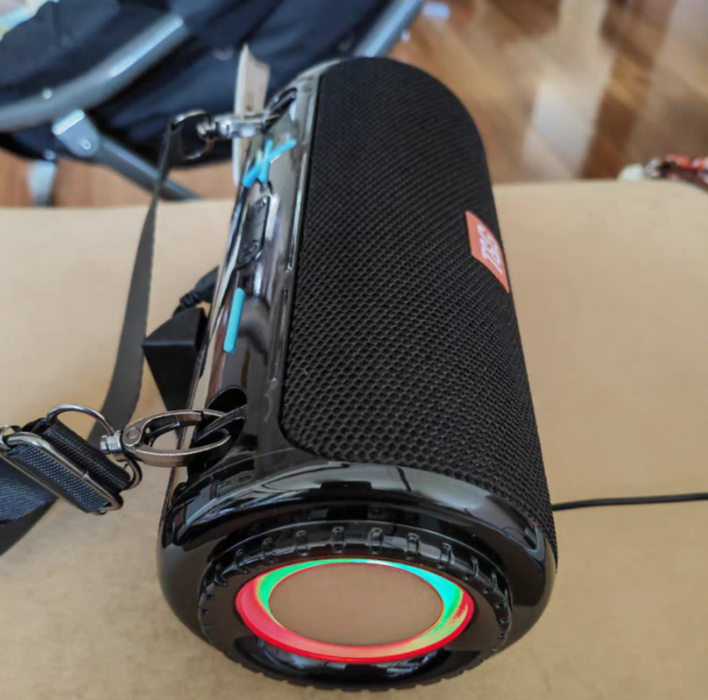 Беспроводная колонка TG-646 (10W/TF/FM) LED Flashing