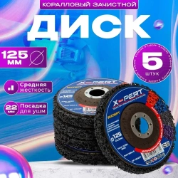 X-PERT Диск зачистной 125 x 15 x 22; №1