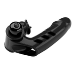 Вибронасадка на палец для точки G черная 8,6 см