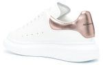 Alexander McQueen Alexander McQueen Cowhide Silhouette Rose Gold Tail Fashion sneakers Women's White