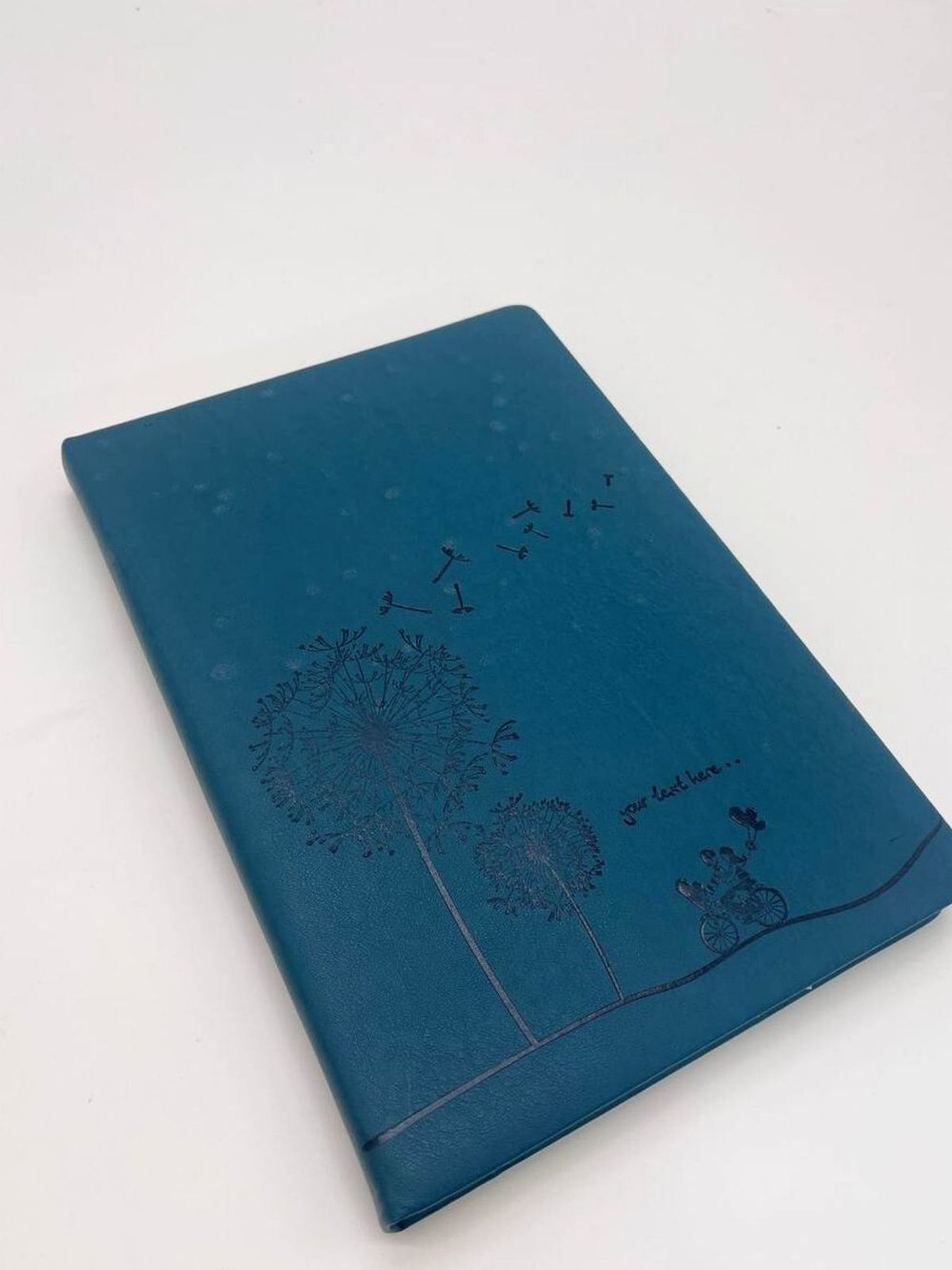 Блокнот 135 л. В5 25*17,5 см лин. т.бирюзовый одуванчик(7670-9)