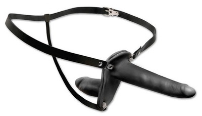 Женский страпон с вагинальной пробкой и пэстисы