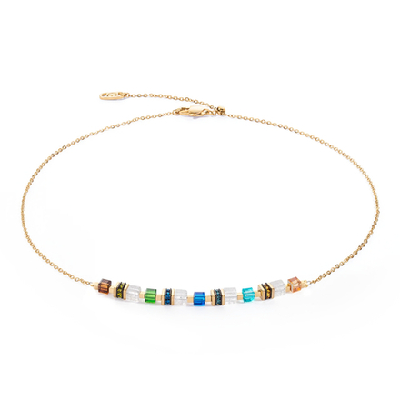 Колье Coeur de Lion Multicolour Gold 5076/10-1516