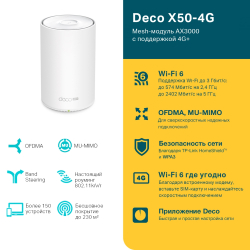 4G роутер TP-Link Deco X50-4G