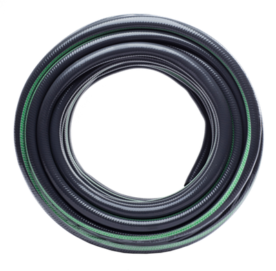 Шланг поливочный ПВХ усиленный премиум, пищевой пятислойный армированный 3/4, 25м (серый) Вихрь