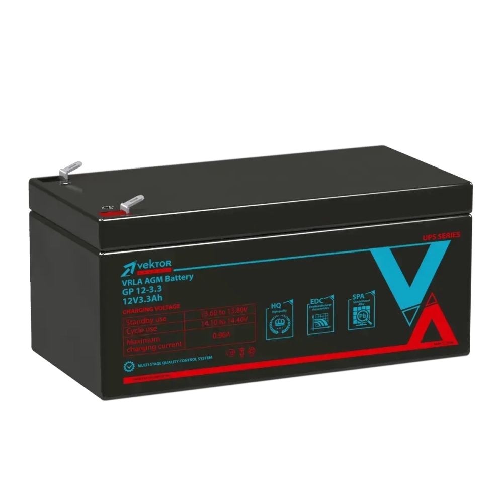Аккумуляторная батарея Vektor Energy GP 12-3,3